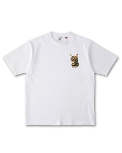 ベンガル フェイス&ロゴ 刺繍 Tシャツ