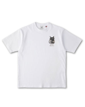 ラガマフィン フェイス&ロゴ 刺繍 Tシャツ