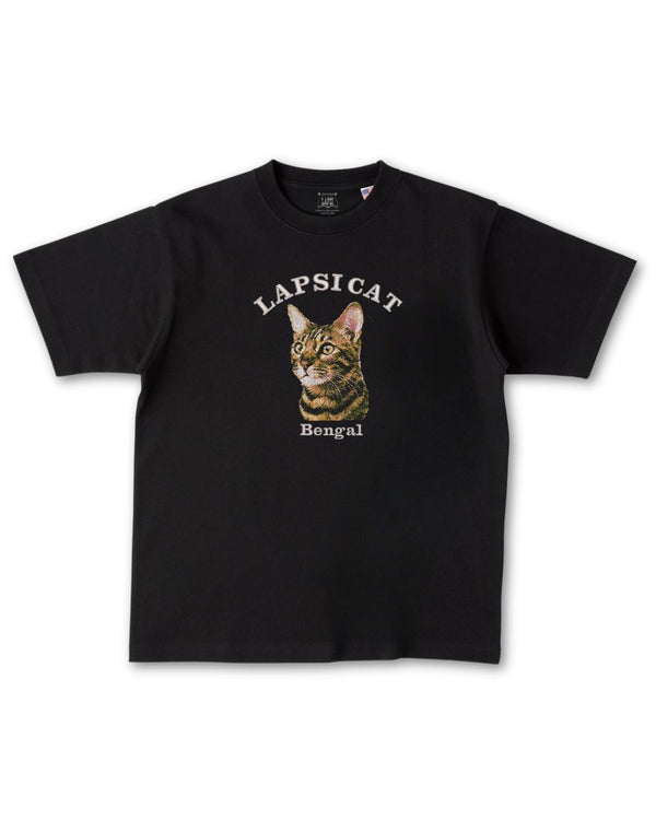 ベンガル ミディアム フェイス&サークルロゴ 刺繍 Tシャツ