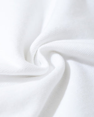 シベリアンハスキーミディアム フェイス&サークルロゴ 刺繍 Tシャツ