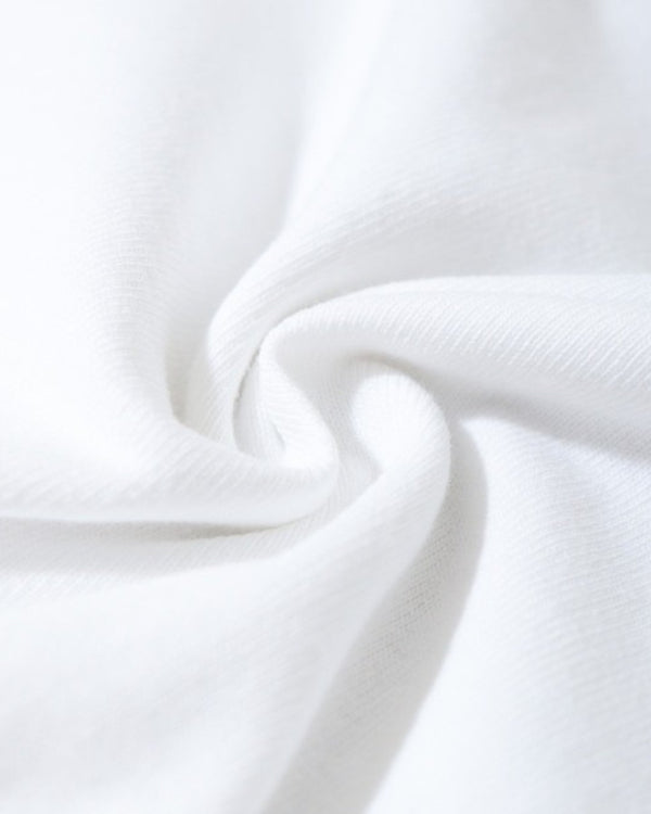 シベリアンハスキーミディアム フェイス&サークルロゴ 刺繍 Tシャツ