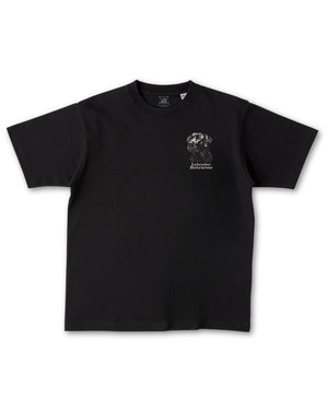 ラブラドールレトリバー コーギー フェイス&ロゴ 刺繍 Tシャツ