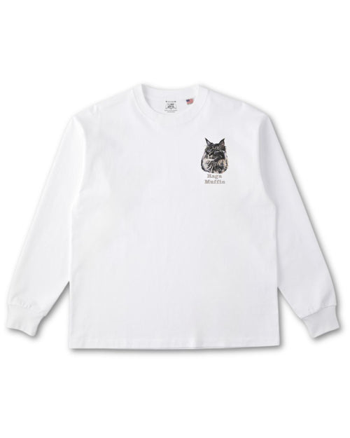 ラガマフィン フェイス&ロゴ 刺繍 ロンＴ