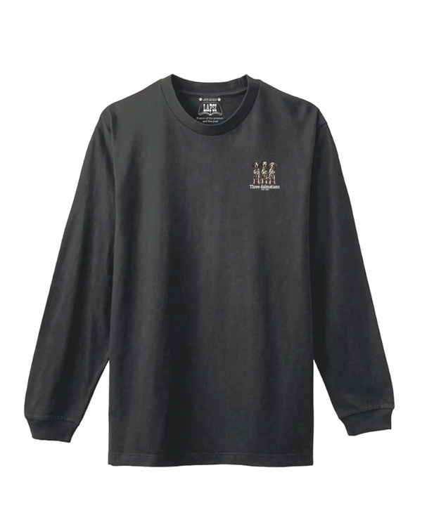 LAPSI Three dog series dalmatian long sleeve tee