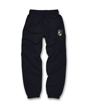 【選べる犬種】フェイスドッグ刺繍 スウェットパンツ