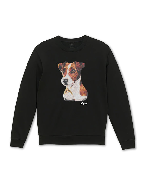 【選べる犬種】ラージ ドッグフェイス刺繍 スウェット