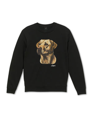 【選べる犬種】ラージ ドッグフェイス刺繍 スウェット