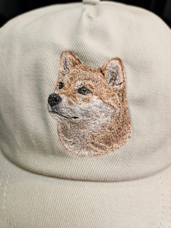 テスト　柴キャップ