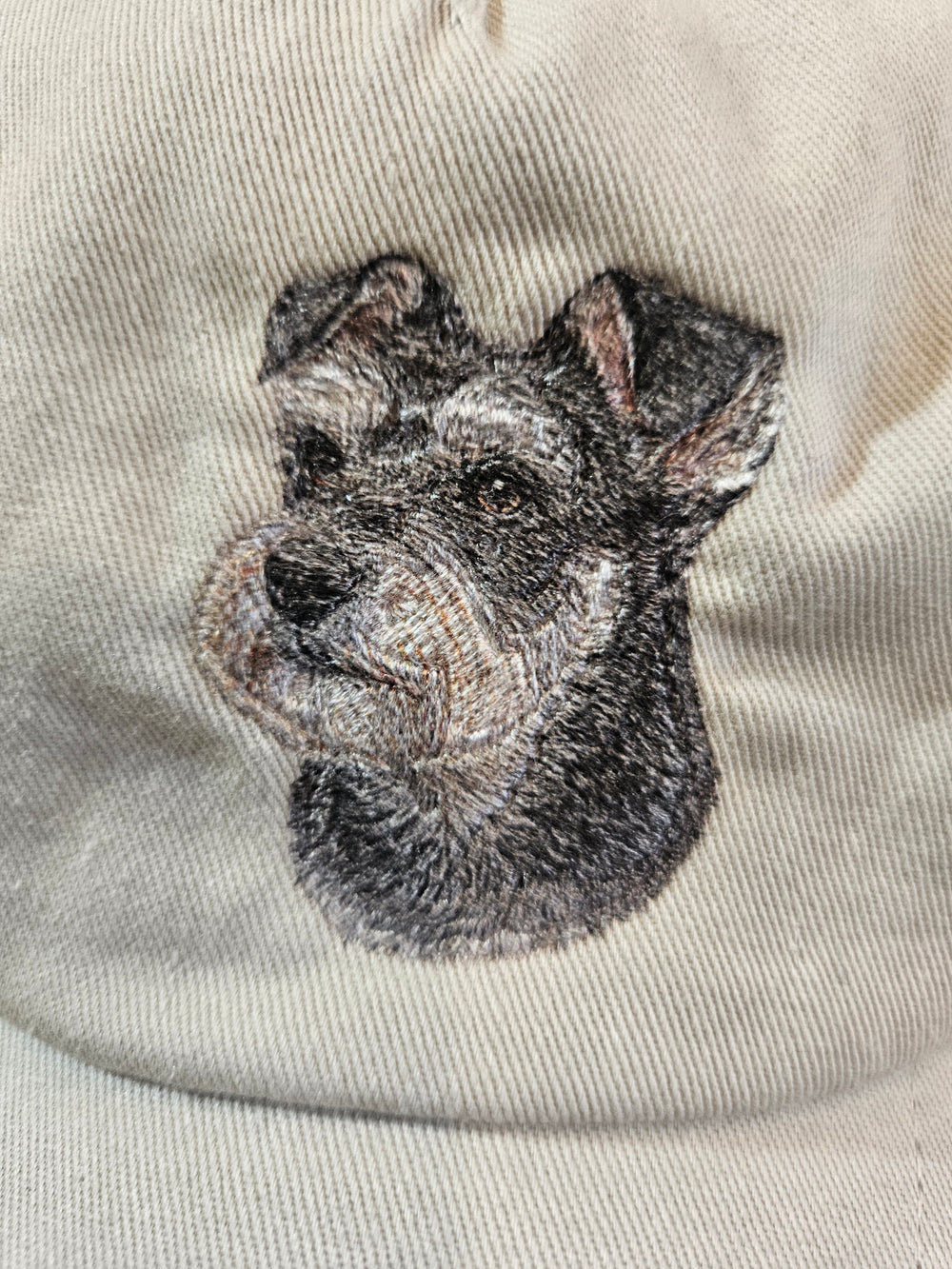 Schnauzer Portrait Cap