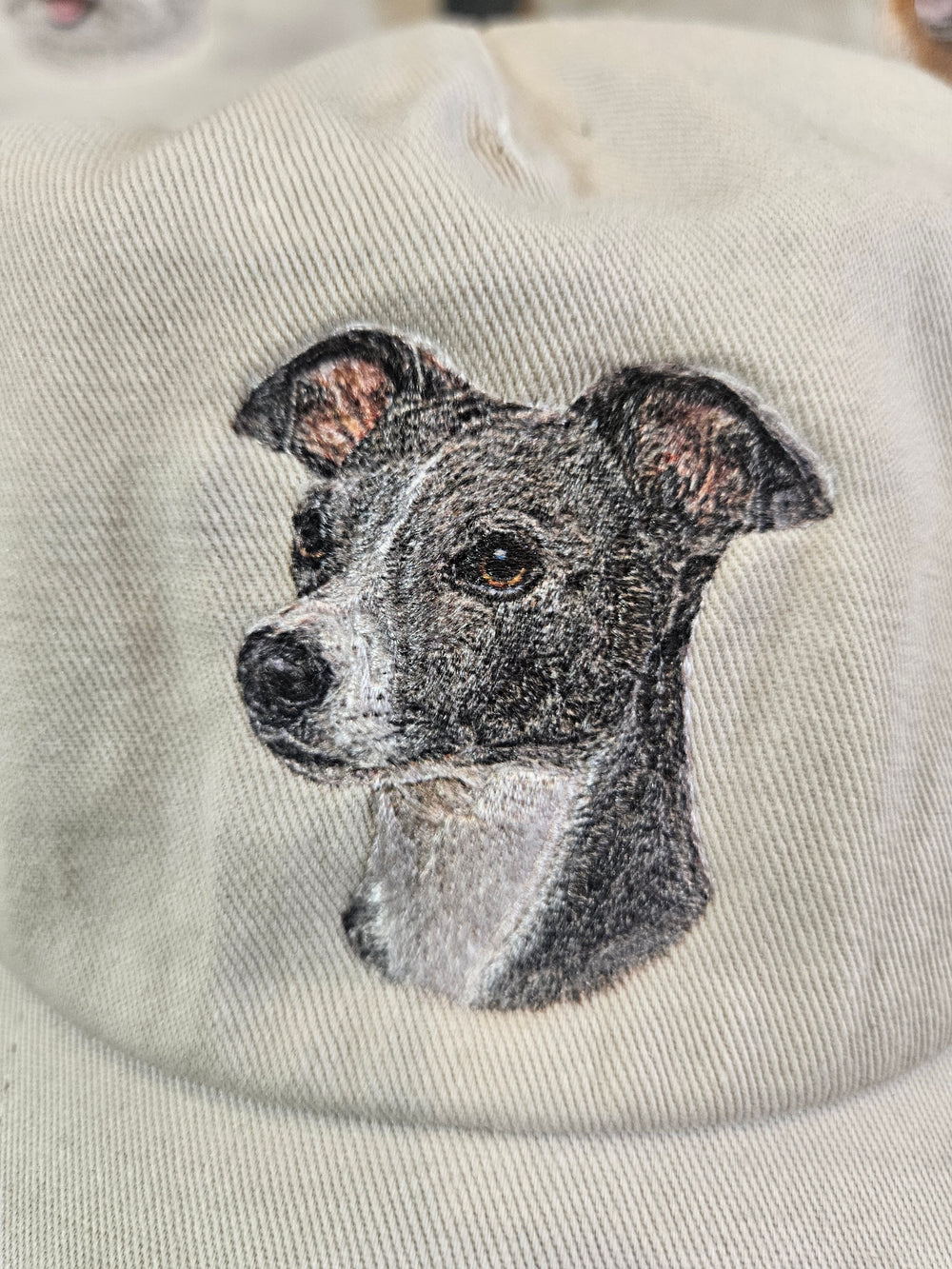 Italian Greyhound Portrait Cap