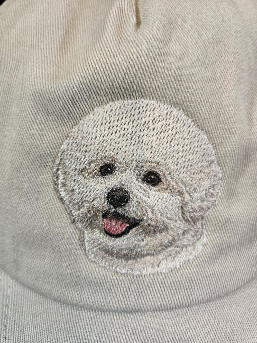 Bichon Frise Portrait Cap