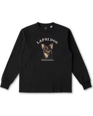 チワワ ミディアム フェイス&サークルロゴ 刺繍 ロンT