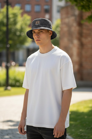 LAPSI Three dog series Australian shepherd bucket hat