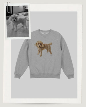 【Order Made】The Graphic Photo / 愛犬ヴィンテージ・グラフィックスウェット
