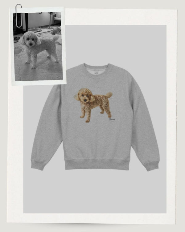 【Order Made】The Graphic Photo / 愛犬ヴィンテージ・グラフィックスウェット