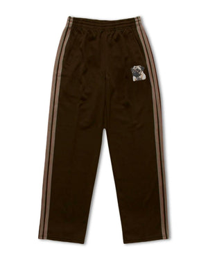 【選べる犬種】フェイスドッグ刺繍 トラックパンツ