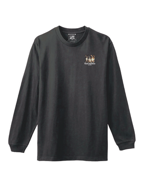 LAPSI Three dog series papillon long sleeve tee