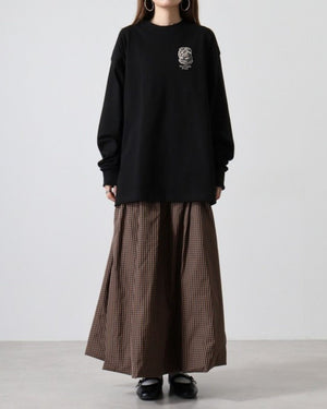 ラグドール フェイス&ロゴ 刺繍 ロンＴ