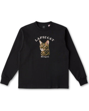 ベンガル ミディアム フェイス&サークルロゴ 刺繍 ロンＴ