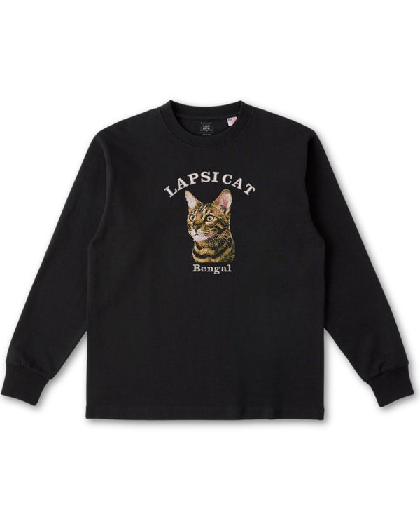 ベンガル ミディアム フェイス&サークルロゴ 刺繍 ロンＴ