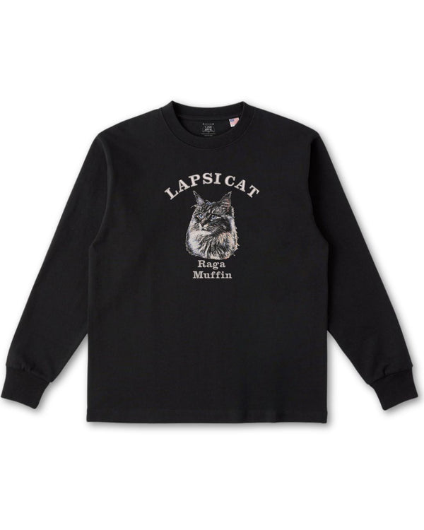 ラガマフィン ミディアム フェイス&サークルロゴ 刺繍 ロンＴ