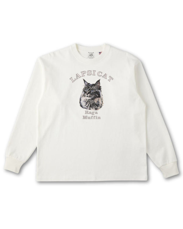 ラガマフィン ミディアム フェイス&サークルロゴ 刺繍 ロンＴ