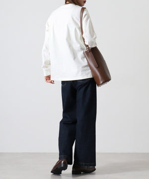 サモエド ミディアム フェイス&サークルロゴ 刺繍 ロンT