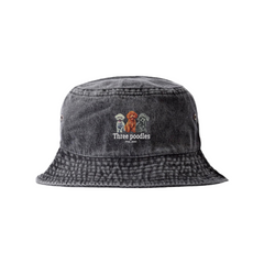 LAPSI Three dog series poodle bucket hat
