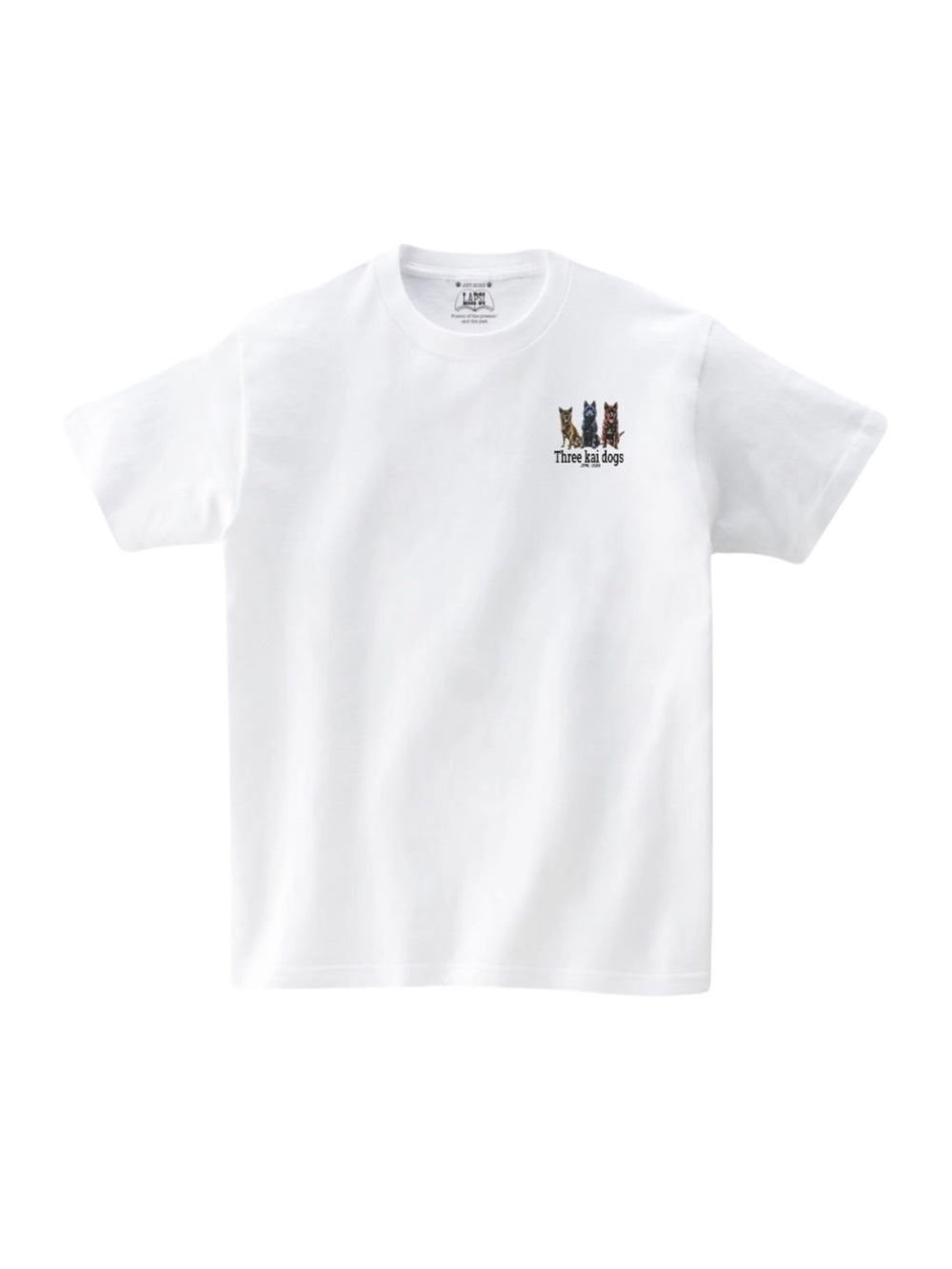 LAPSI Three dog series Kai dog Tee