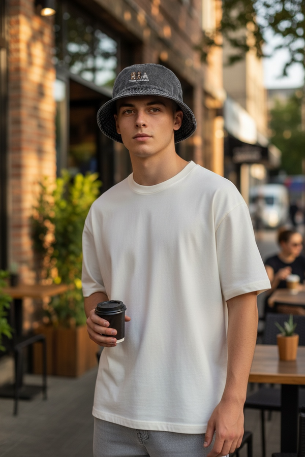 LAPSI Three dog series cavalier bucket hat