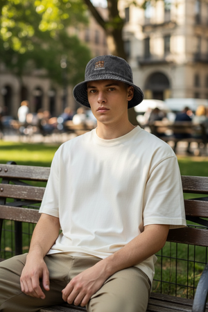 LAPSI Three dog series Koikerhondiers bucket hat