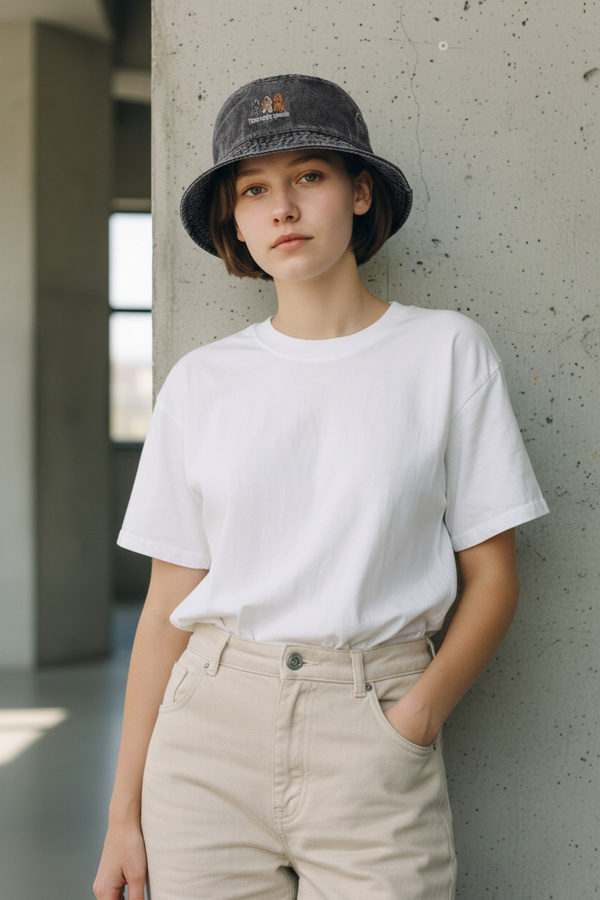 LAPSI Three dog series Cocker spaniel bucket hat