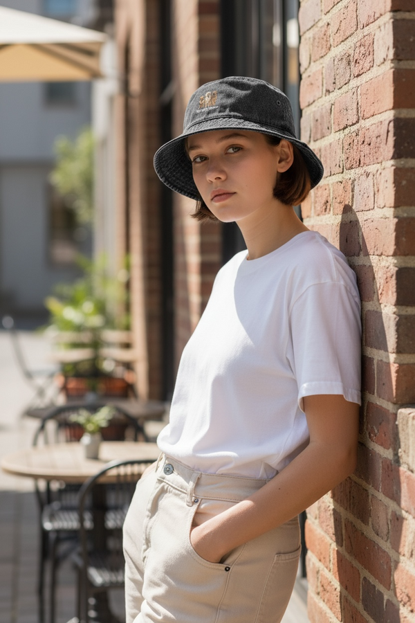 LAPSI Three dog series golden retrievers bucket hat