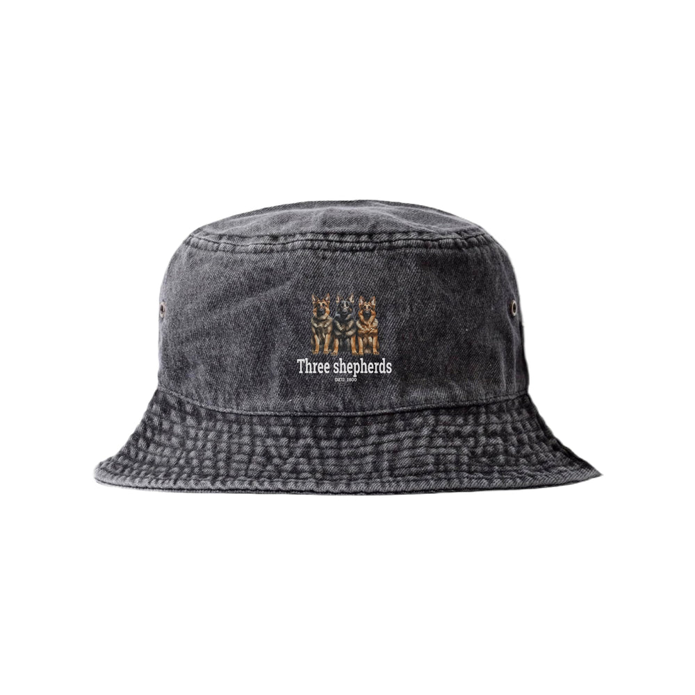 LAPSI Three dog series Shepherd bucket hat