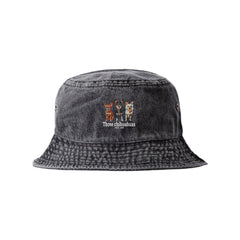 LAPSI Three dog series chihuahua bucket hat