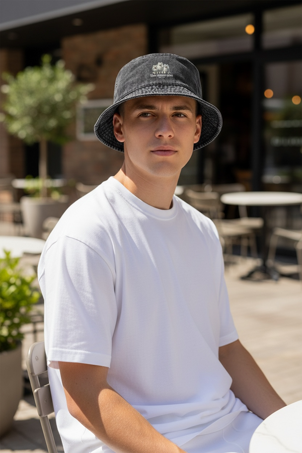 LAPSI Three dog series Japanese spitz bucket hat