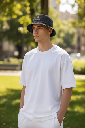 LAPSI Three dog series Pitbull bucket hat