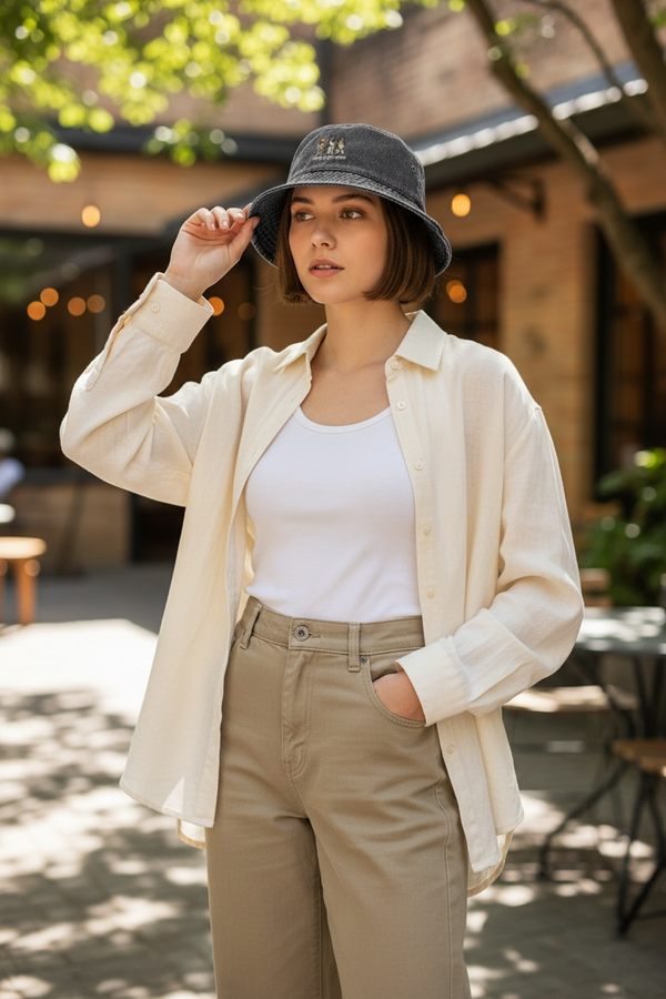 LAPSI Three dog series border collie bucket hat