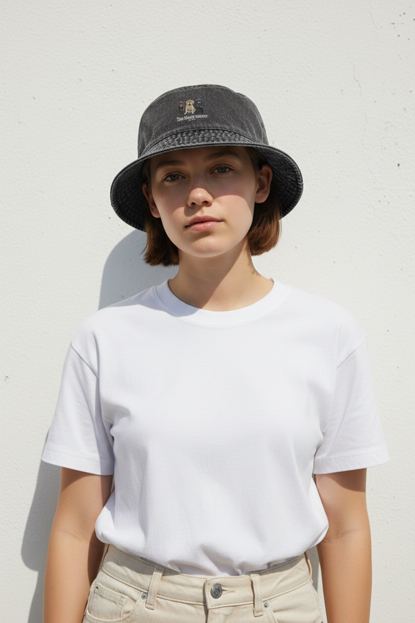 LAPSI Three dog series labrador retriever bucket hat