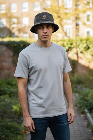 LAPSI Three dog series Wire fox terrier bucket hat