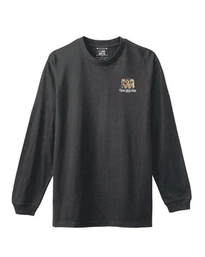 LAPSI Three dog series Akita dog long sleeve Tee