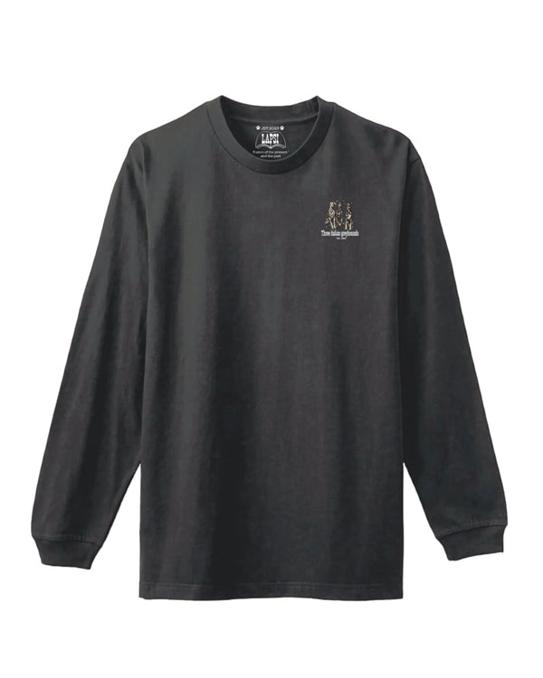LAPSI Three dog series greyhound long sleeve tee