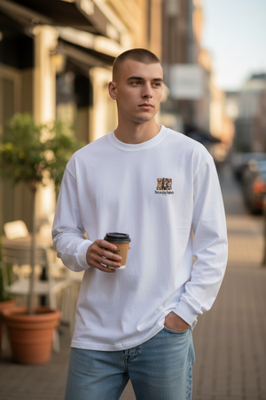 LAPSI Three dog series Australian shepherd long sleeve Tee