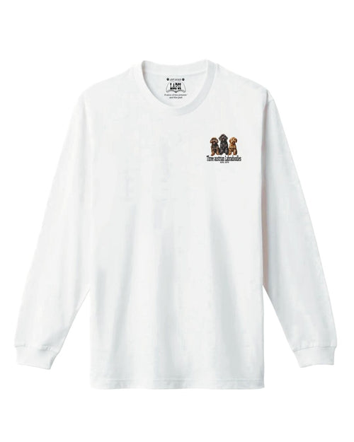 LAPSI Three dog series Austrian labradoodle long sleeve Tee