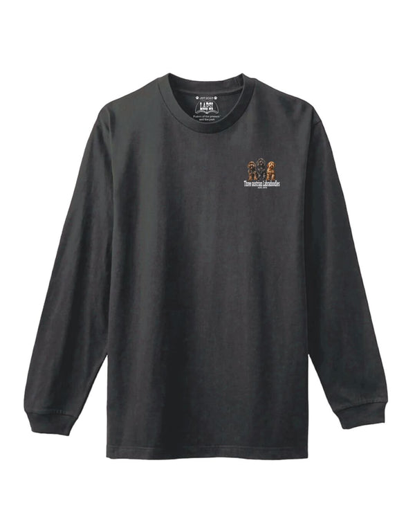 LAPSI Three dog series Austrian labradoodle long sleeve Tee