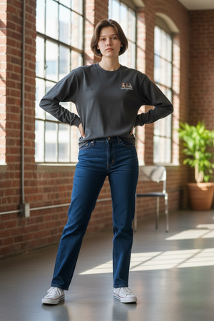 LAPSI Three dog series cavalier long sleeve tee