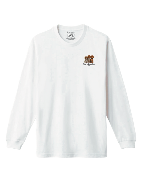 LAPSI Three dog series Koikerhondiers long sleeve Tee