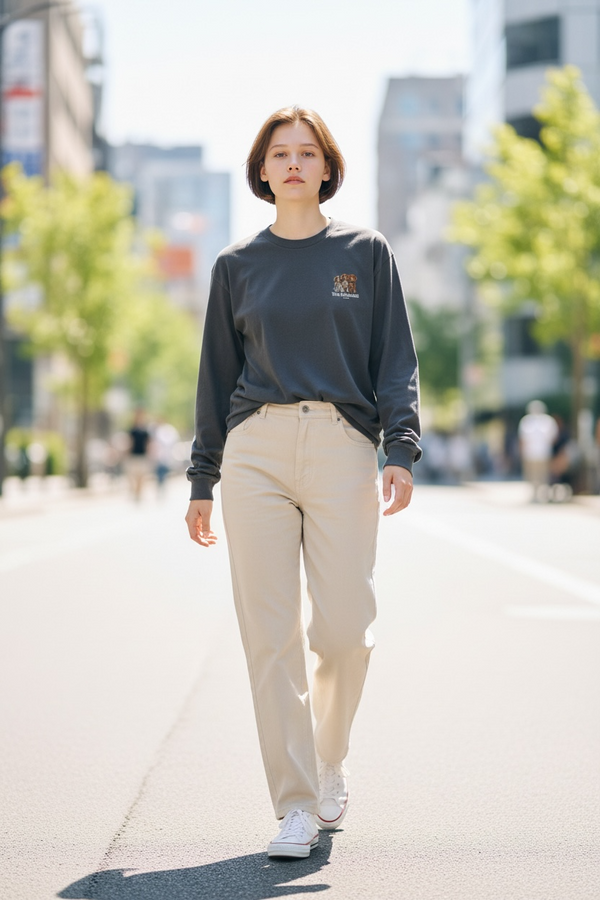 LAPSI Three dog series Koikerhondiers long sleeve Tee