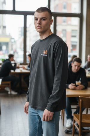 LAPSI Three dog series Cocker spaniel long sleeve Tee