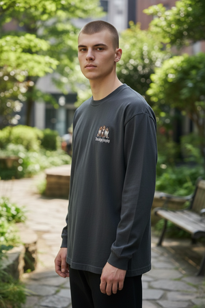 LAPSI Three dog series Shetland sheepdog long sleeve Tee